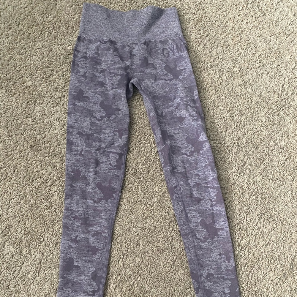 Gymshark seamless camo leggings